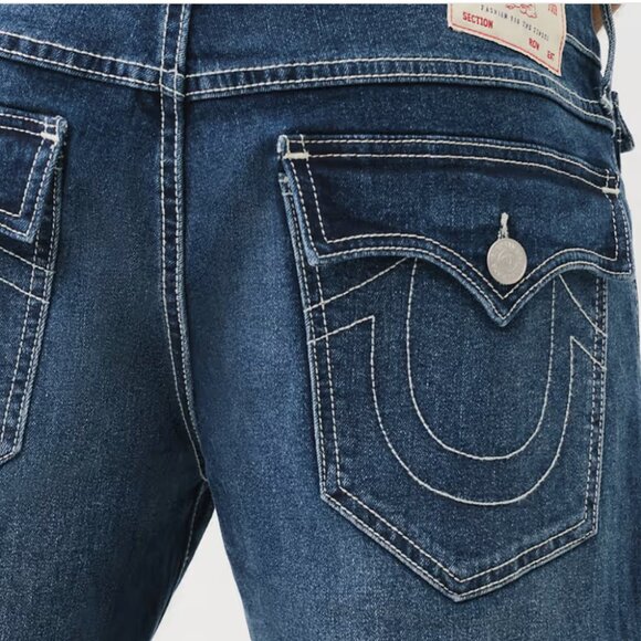 True Religion Ricky SN Flap Straight Size W 34 L 34 - Picture 2 of 10
